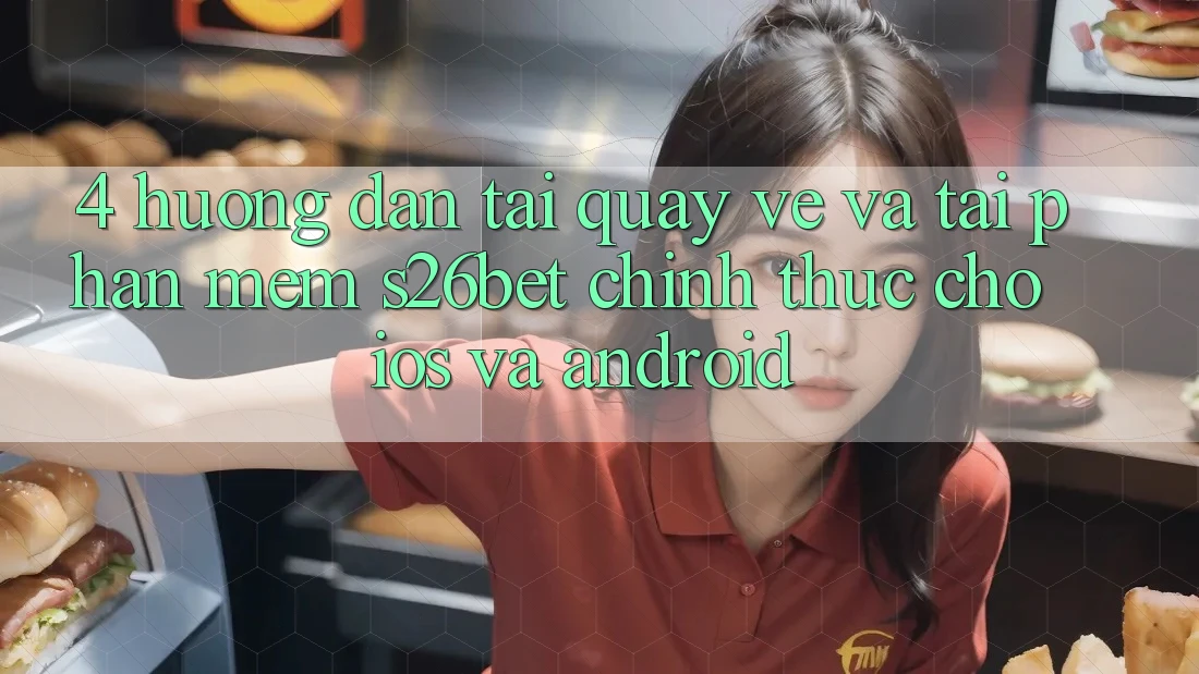4. Hướng dẫn Tải quay về Và Tải Phần mềm S26bet Chính Thức Cho iOS Và Android