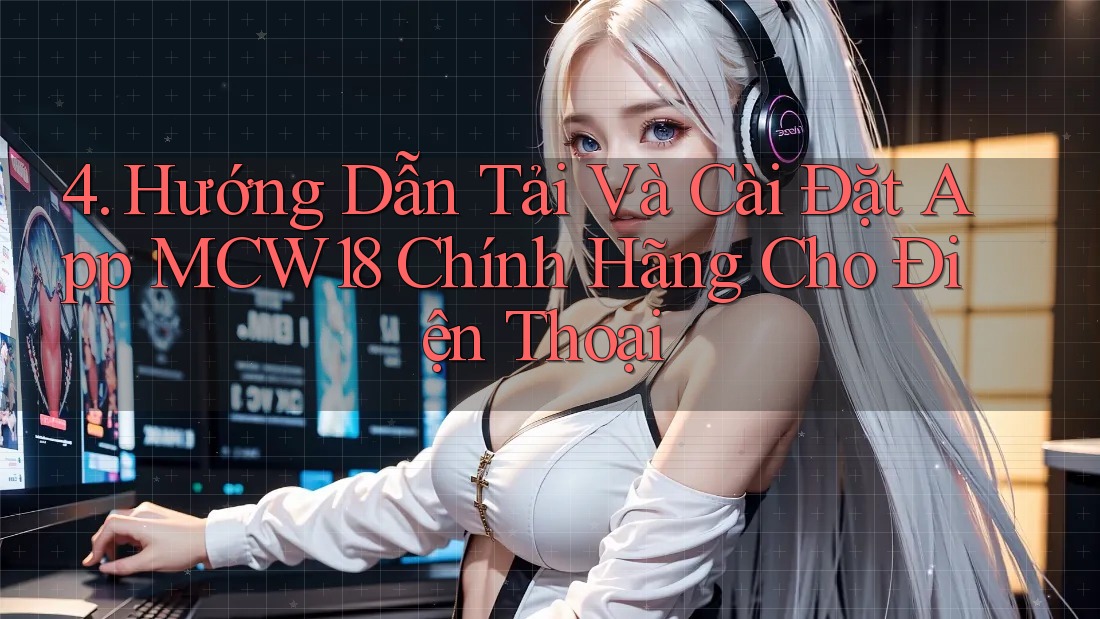 4. Hướng Dẫn Tải Và Cài Đặt App MCW18 Chính Hãng Cho Điện Thoại
