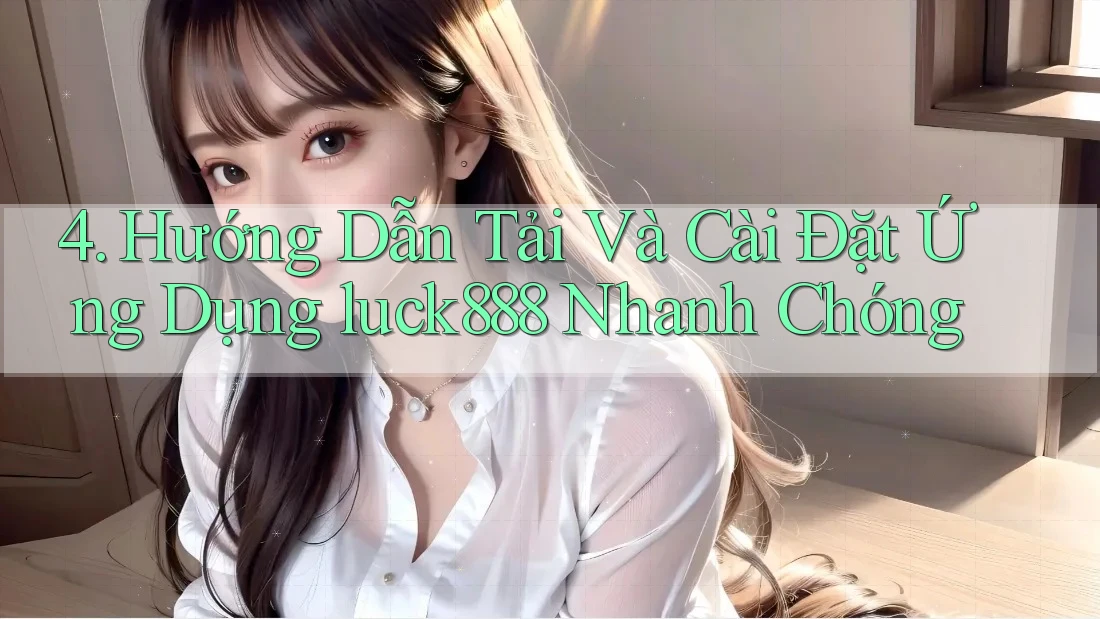4. Hướng Dẫn Tải Và Cài Đặt Ứng Dụng luck888 Nhanh Chóng