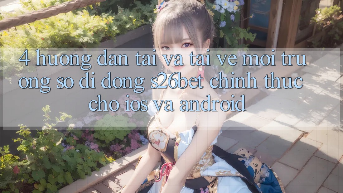 4. Hướng Dẫn Tải Và Tải về Môi trường số di động S26bet Chính Thức Cho iOS Và Android
