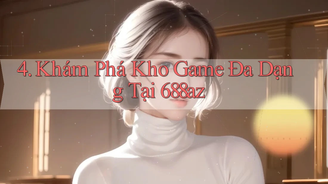 4. Khám Phá Kho Game Đa Dạng Tại 688az