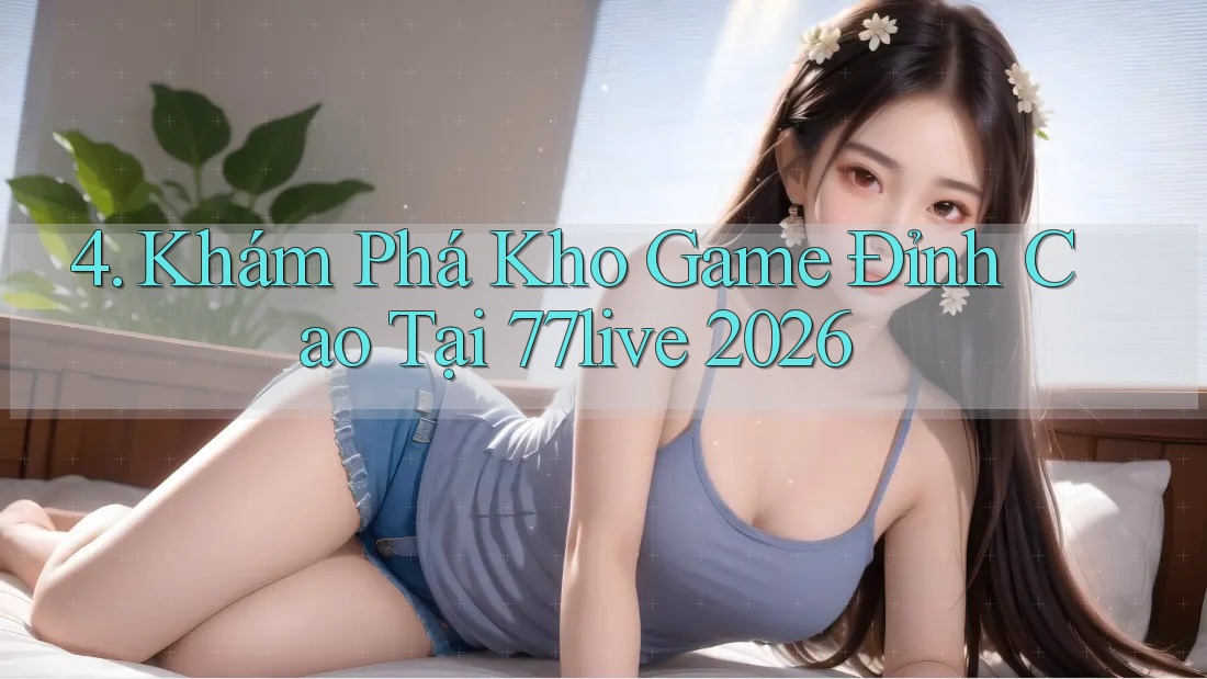 4. Khám Phá Kho Game Đỉnh Cao Tại 77live 2026