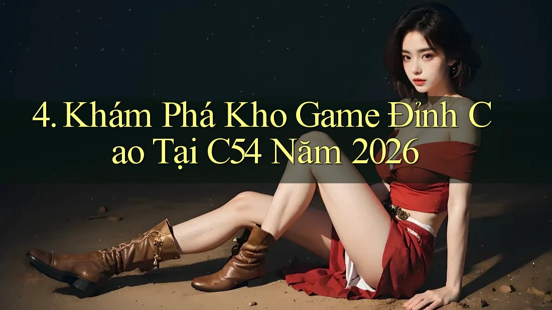 4. Khám Phá Kho Game Đỉnh Cao Tại C54 Năm 2026