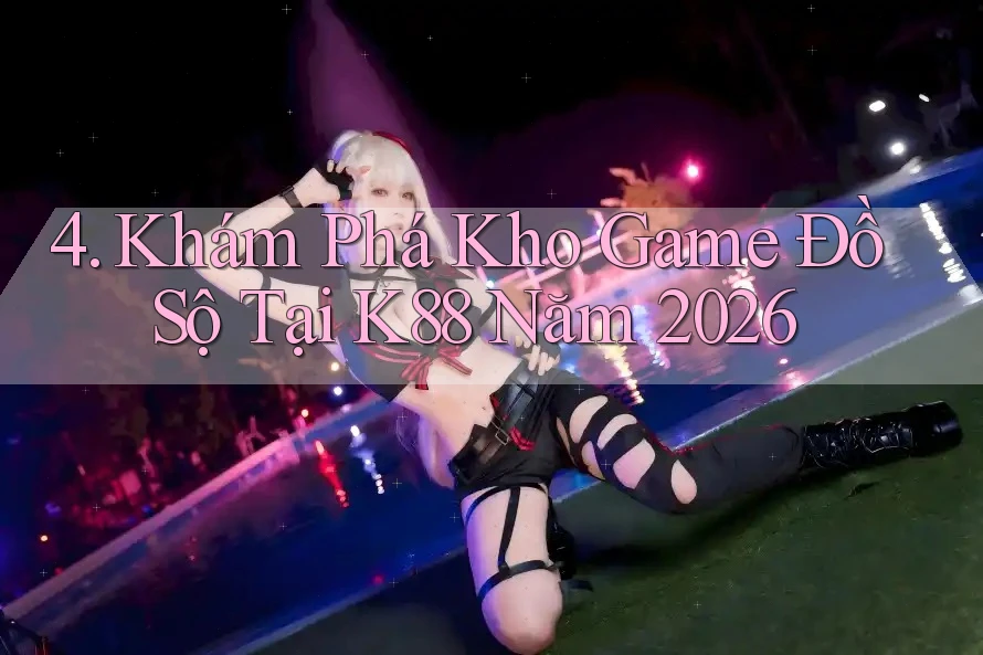 4. Khám Phá Kho Game Đồ Sộ Tại K88 Năm 2026
