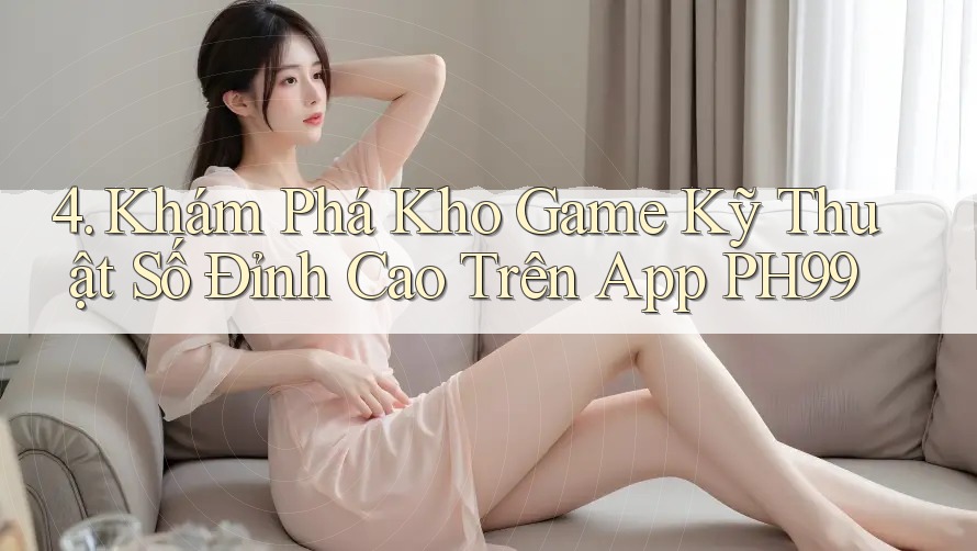 4. Khám Phá Kho Game Kỹ Thuật Số Đỉnh Cao Trên App PH99