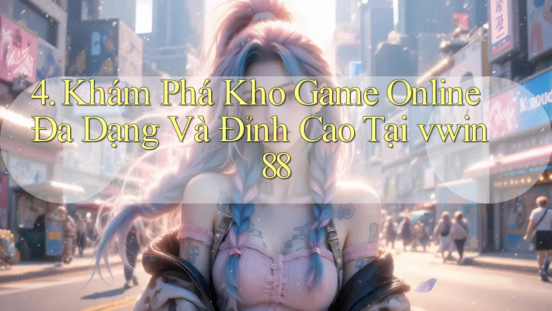4. Khám Phá Kho Game Online Đa Dạng Và Đỉnh Cao Tại vwin88 4. Khám Phá Kho Game Online Đa Dạng Và Đỉnh Cao Tại vwin88