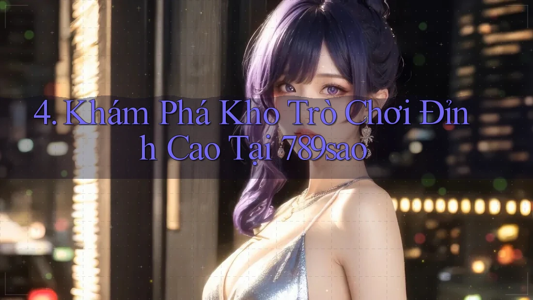 4. Khám Phá Kho Trò Chơi Đỉnh Cao Tại 789sao
