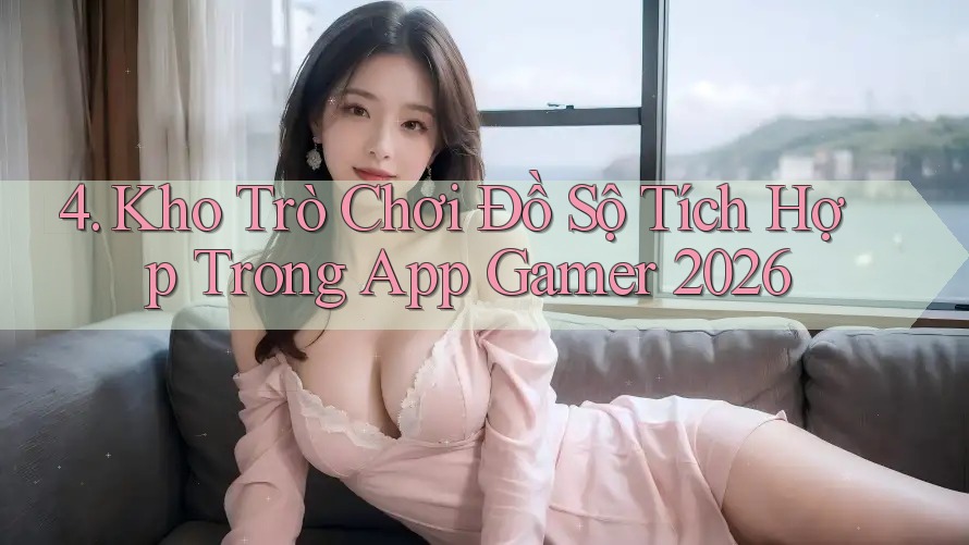 4. Kho Trò Chơi Đồ Sộ Tích Hợp Trong App Gamer 2026