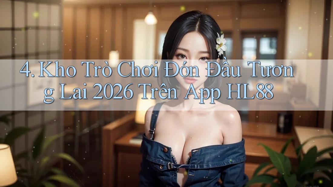 4. Kho Trò Chơi Đón Đầu Tương Lai 2026 Trên App HL88 4. Kho Trò Chơi Đón Đầu Tương Lai 2026 Trên App HL88