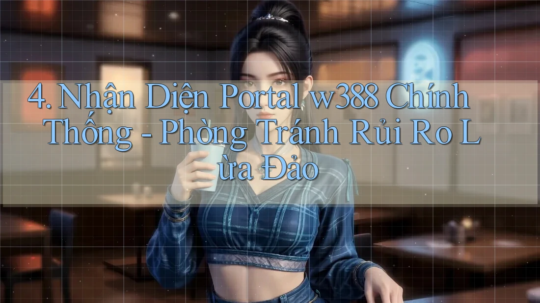 4. Nhận Diện Portal w388 Chính Thống - Phòng Tránh Rủi Ro Lừa Đảo