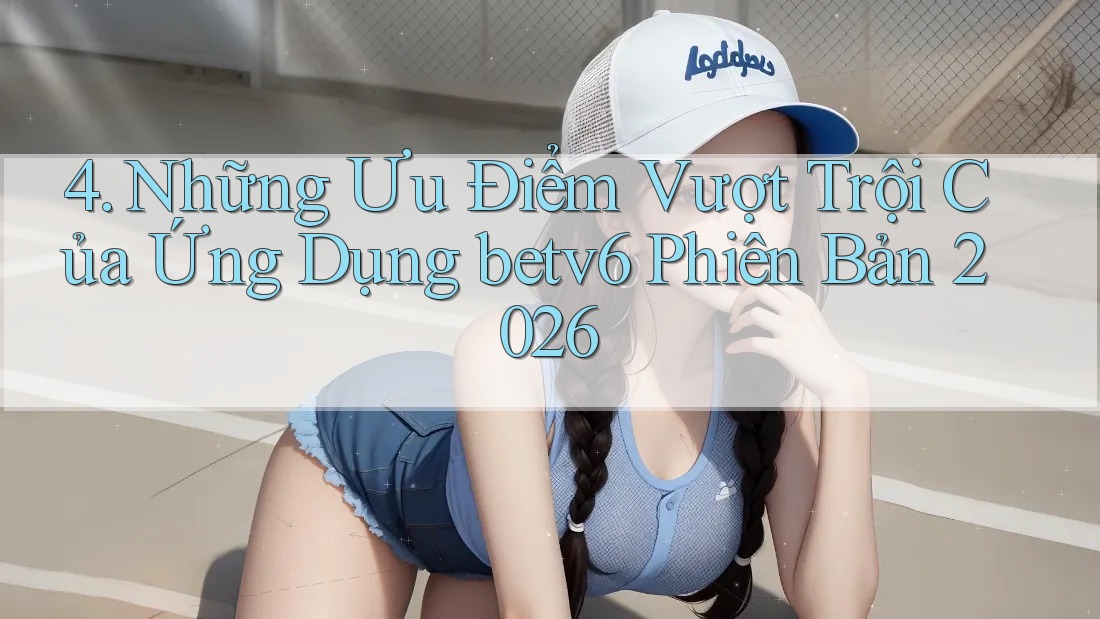 4. Những Ưu Điểm Vượt Trội Của Ứng Dụng betv6 Phiên Bản 2026