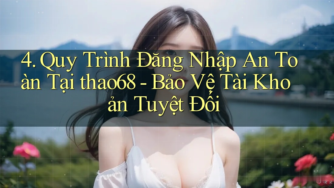 4. Quy Trình Đăng Nhập An Toàn Tại thao68 - Bảo Vệ Tài Khoản Tuyệt Đối