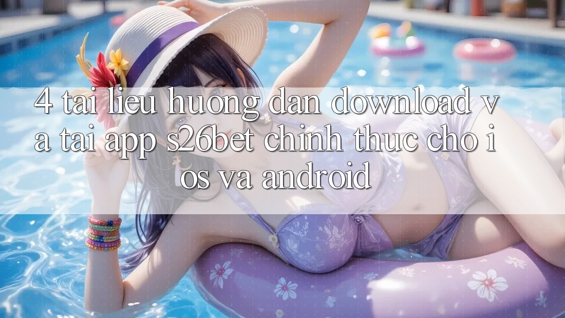 4. Tài liệu hướng dẫn Download Và Tải App S26bet Chính Thức Cho iOS Và Android