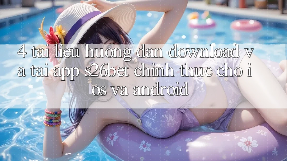 4. Tài liệu hướng dẫn Download Và Tải App S26bet Chính Thức Cho iOS Và Android