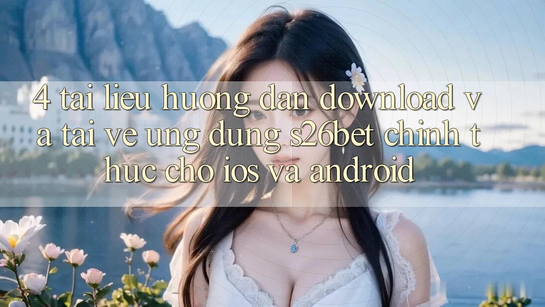 4. Tài liệu hướng dẫn Download Và Tải về Ứng dụng S26bet Chính Thức Cho iOS Và Android