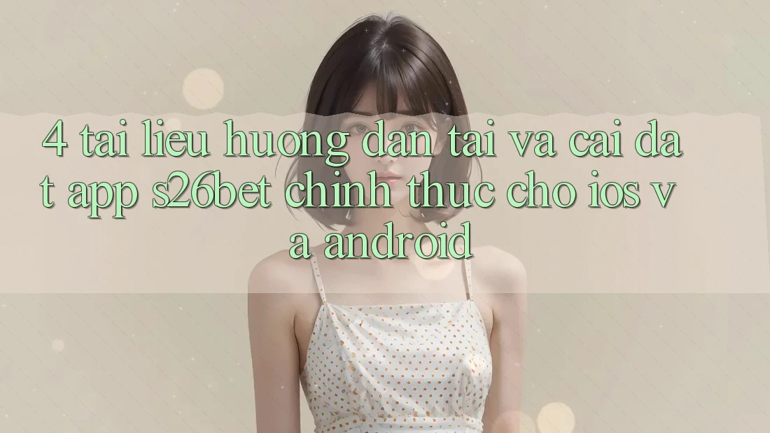 4. Tài liệu hướng dẫn Tải Và Cài Đặt App S26bet Chính Thức Cho iOS Và Android 4. Tài liệu hướng dẫn Tải Và Cài Đặt App S26bet Chính Thức Cho iOS Và Android