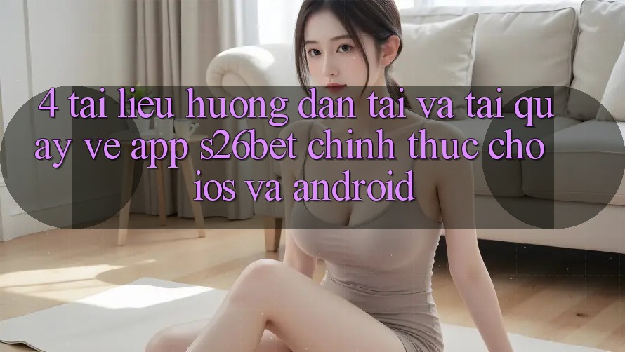 4. Tài liệu hướng dẫn Tải Và Tải quay về App S26bet Chính Thức Cho iOS Và Android