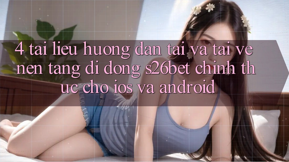 4. Tài liệu hướng dẫn Tải Và Tải về Nền tảng di động S26bet Chính Thức Cho iOS Và Android