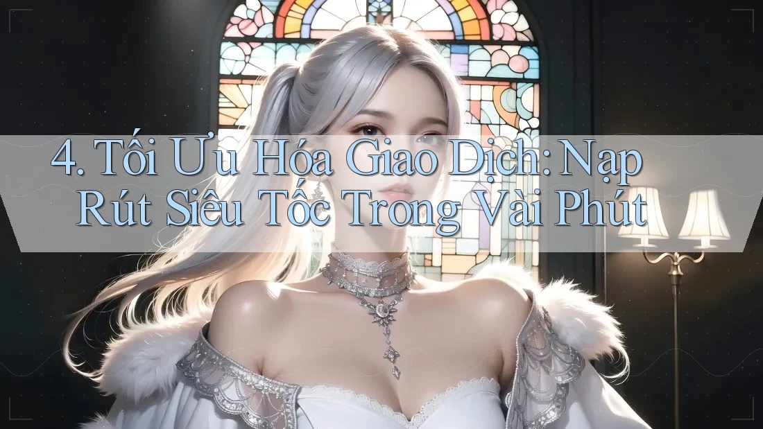 4. Tối Ưu Hóa Giao Dịch: Nạp Rút Siêu Tốc Trong Vài Phút