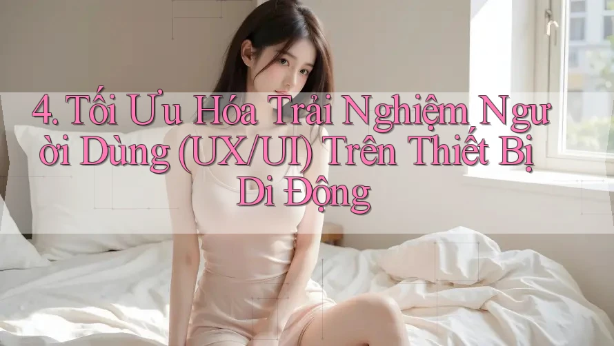4. Tối Ưu Hóa Trải Nghiệm Người Dùng (UX/UI) Trên Thiết Bị Di Động 4. Tối Ưu Hóa Trải Nghiệm Người Dùng (UX/UI) Trên Thiết Bị Di Động