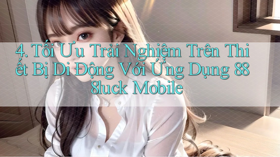 4. Tối Ưu Trải Nghiệm Trên Thiết Bị Di Động Với Ứng Dụng 888luck Mobile 4. Tối Ưu Trải Nghiệm Trên Thiết Bị Di Động Với Ứng Dụng 888luck Mobile