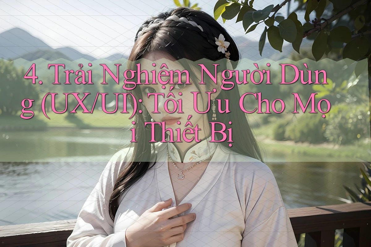 4. Trải Nghiệm Người Dùng (UX/UI): Tối Ưu Cho Mọi Thiết Bị