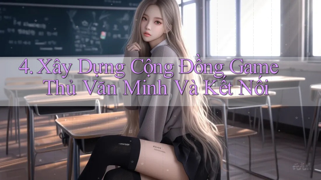 4. Xây Dựng Cộng Đồng Game Thủ Văn Minh Và Kết Nối 4. Xây Dựng Cộng Đồng Game Thủ Văn Minh Và Kết Nối