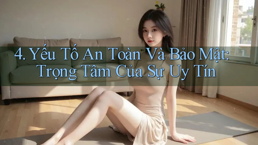 4. Yếu Tố An Toàn Và Bảo Mật: Trọng Tâm Của Sự Uy Tín 4. Yếu Tố An Toàn Và Bảo Mật: Trọng Tâm Của Sự Uy Tín