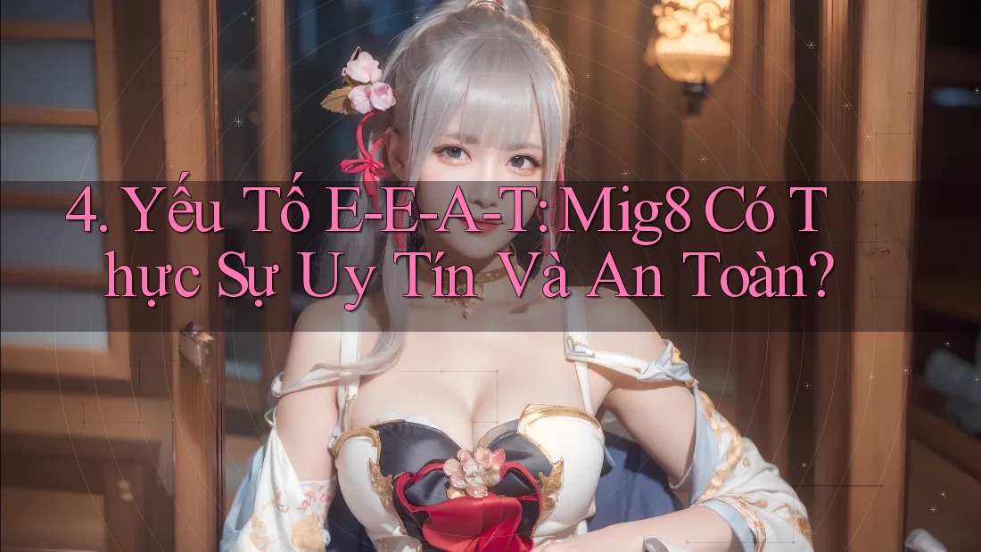 4. Yếu Tố E-E-A-T: Mig8 Có Thực Sự Uy Tín Và An Toàn?