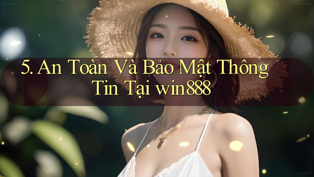 5. An Toàn Và Bảo Mật Thông Tin Tại win888