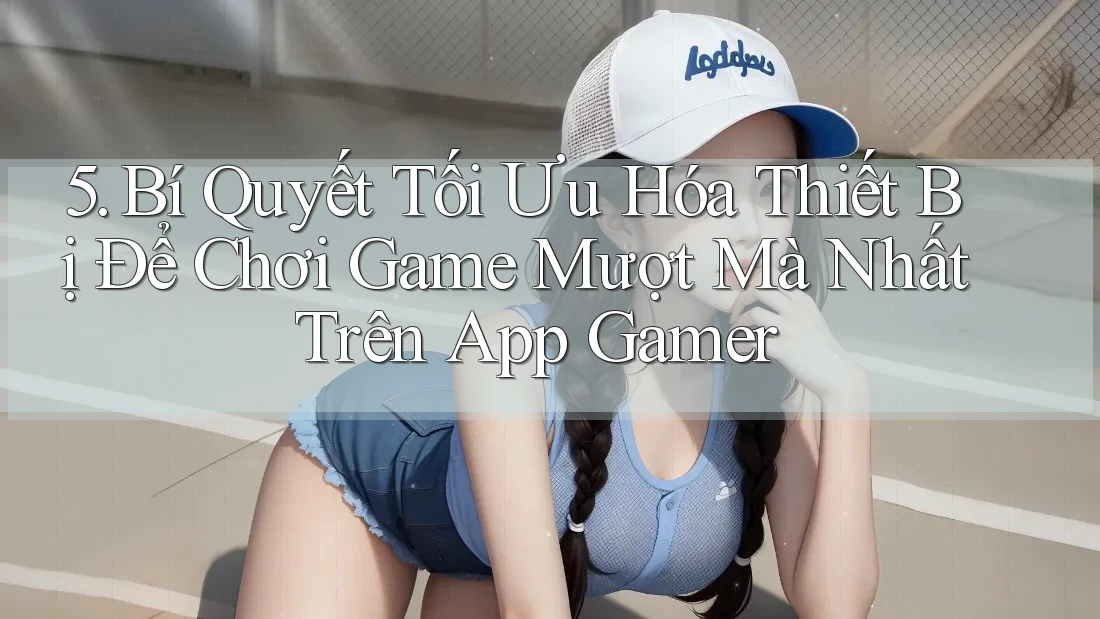 5. Bí Quyết Tối Ưu Hóa Thiết Bị Để Chơi Game Mượt Mà Nhất Trên App Gamer
