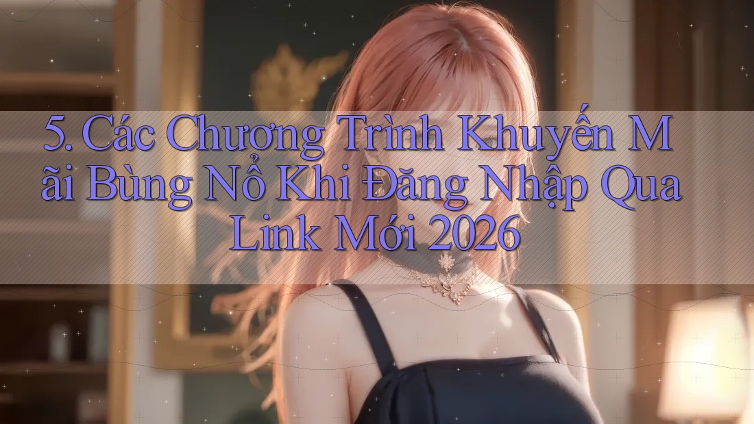 5. Các Chương Trình Khuyến Mãi Bùng Nổ Khi Đăng Nhập Qua Link Mới 2026 5. Các Chương Trình Khuyến Mãi Bùng Nổ Khi Đăng Nhập Qua Link Mới 2026