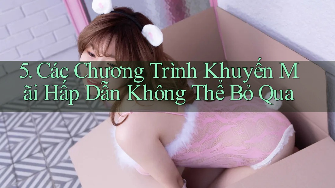 5. Các Chương Trình Khuyến Mãi Hấp Dẫn Không Thể Bỏ Qua