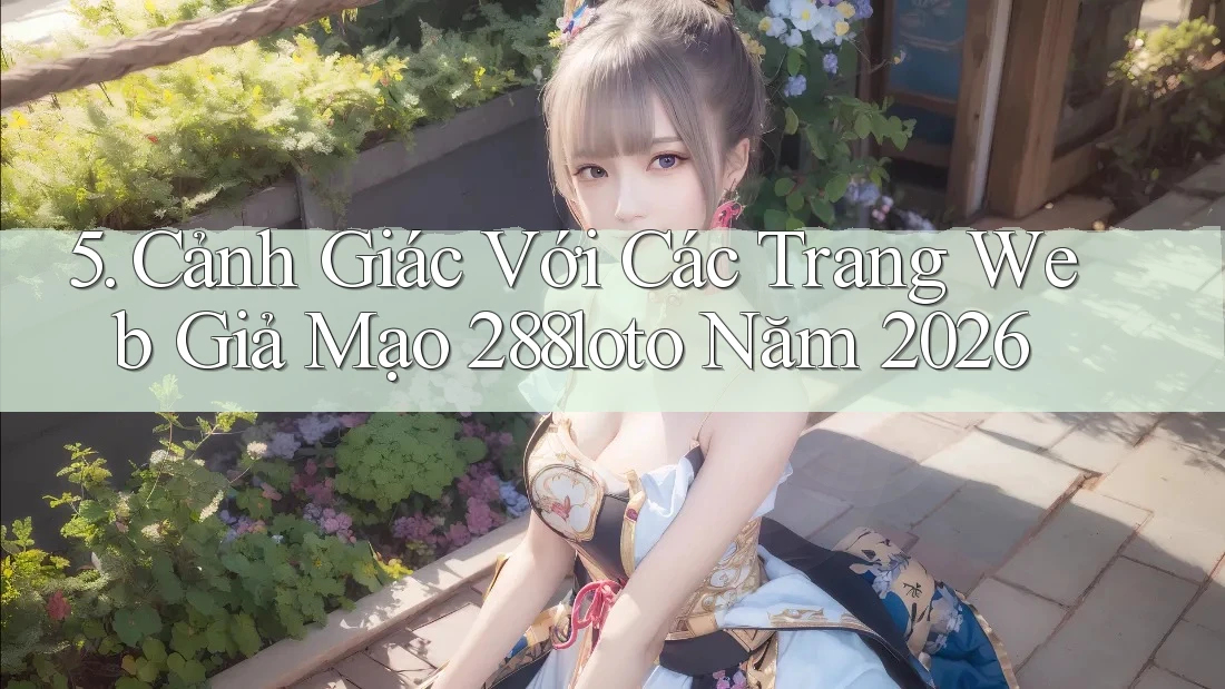 5. Cảnh Giác Với Các Trang Web Giả Mạo 288loto Năm 2026 5. Cảnh Giác Với Các Trang Web Giả Mạo 288loto Năm 2026