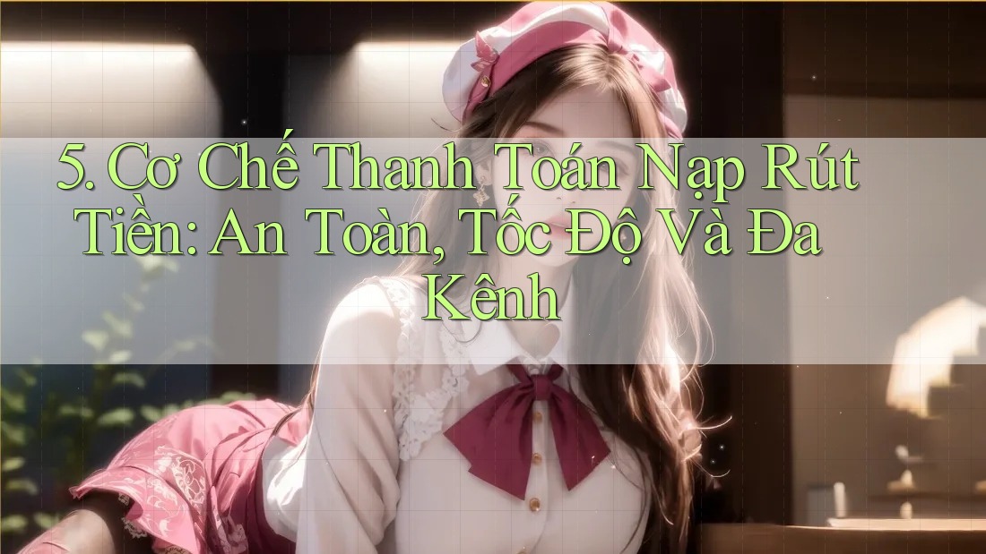 5. Cơ Chế Thanh Toán Nạp Rút Tiền: An Toàn, Tốc Độ Và Đa Kênh 5. Cơ Chế Thanh Toán Nạp Rút Tiền: An Toàn, Tốc Độ Và Đa Kênh