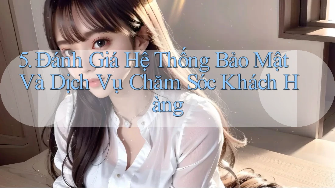 5. Đánh Giá Hệ Thống Bảo Mật Và Dịch Vụ Chăm Sóc Khách Hàng 5. Đánh Giá Hệ Thống Bảo Mật Và Dịch Vụ Chăm Sóc Khách Hàng