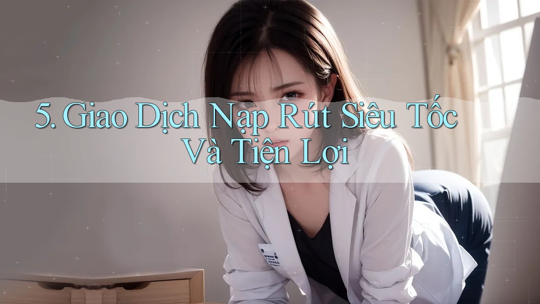 5. Giao Dịch Nạp Rút Siêu Tốc Và Tiện Lợi 5. Giao Dịch Nạp Rút Siêu Tốc Và Tiện Lợi