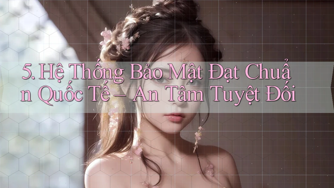 5. Hệ Thống Bảo Mật Đạt Chuẩn Quốc Tế – An Tâm Tuyệt Đối