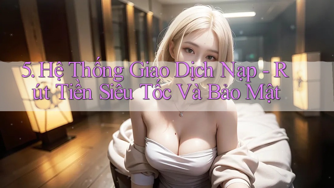 5. Hệ Thống Giao Dịch Nạp - Rút Tiền Siêu Tốc Và Bảo Mật 5. Hệ Thống Giao Dịch Nạp - Rút Tiền Siêu Tốc Và Bảo Mật