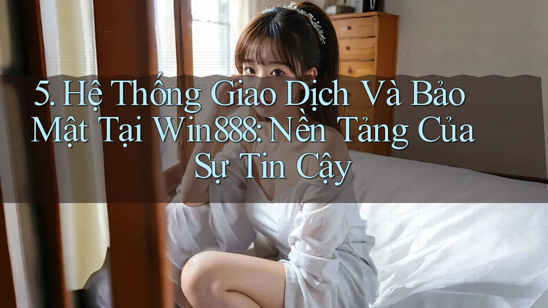 5. Hệ Thống Giao Dịch Và Bảo Mật Tại Win888: Nền Tảng Của Sự Tin Cậy