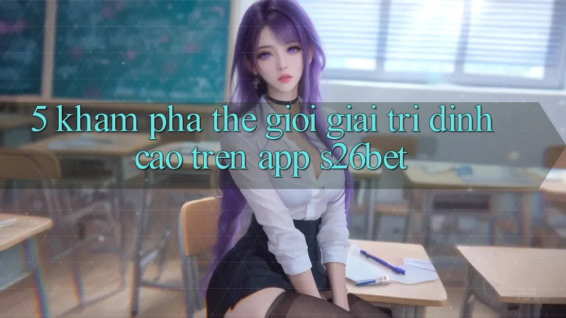 5. Khám phá Thế Giới Giải Trí Đỉnh cao Trên App S26bet