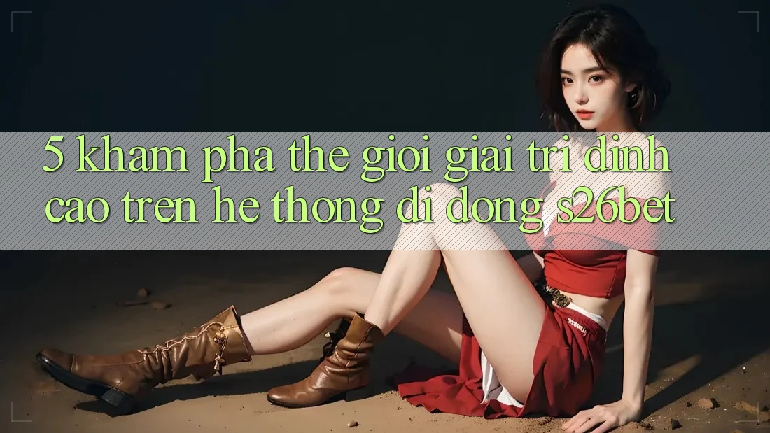5. Khám Phá Thế Giới Giải Trí Đỉnh Cao Trên Hệ thống di động S26bet 5. Khám Phá Thế Giới Giải Trí Đỉnh Cao Trên Hệ thống di động S26bet