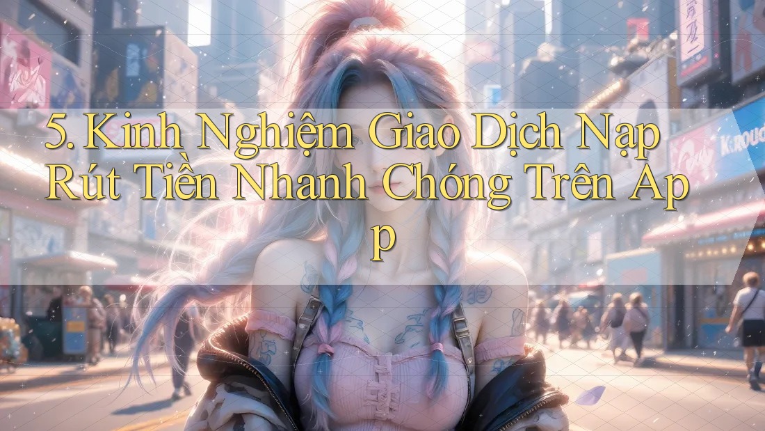 5. Kinh Nghiệm Giao Dịch Nạp Rút Tiền Nhanh Chóng Trên App 5. Kinh Nghiệm Giao Dịch Nạp Rút Tiền Nhanh Chóng Trên App