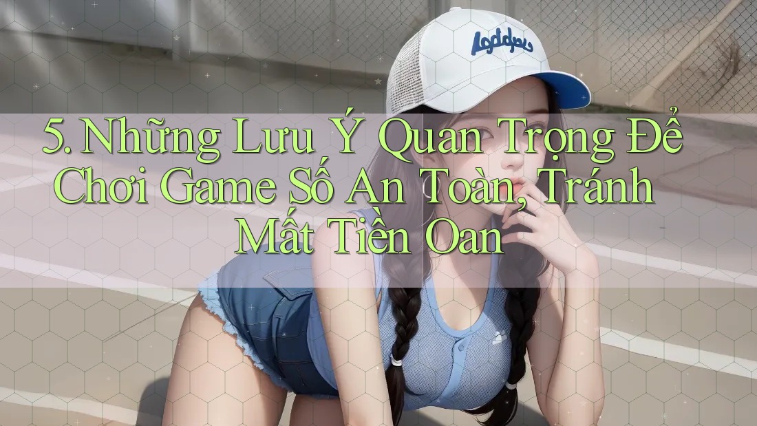 5. Những Lưu Ý Quan Trọng Để Chơi Game Số An Toàn, Tránh Mất Tiền Oan