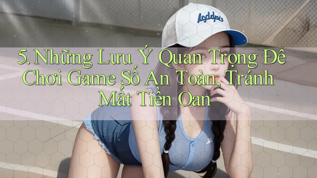 5. Những Lưu Ý Quan Trọng Để Chơi Game Số An Toàn, Tránh Mất Tiền Oan