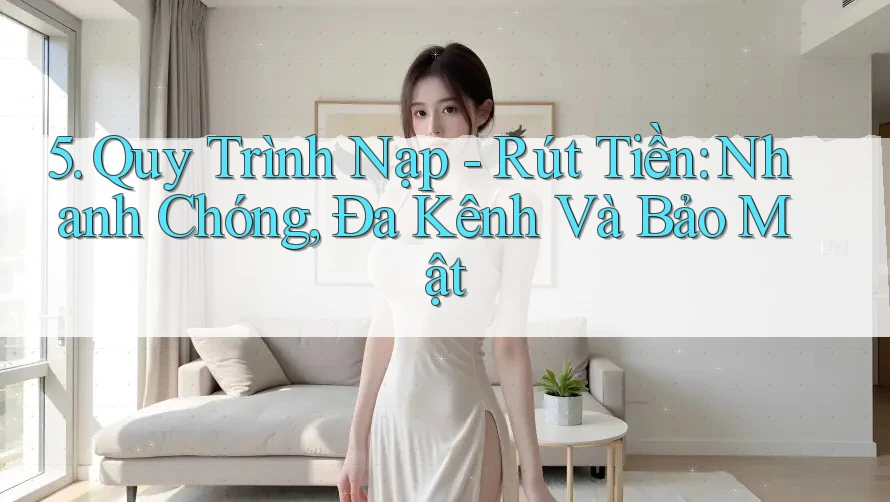 5. Quy Trình Nạp - Rút Tiền: Nhanh Chóng, Đa Kênh Và Bảo Mật 5. Quy Trình Nạp - Rút Tiền: Nhanh Chóng, Đa Kênh Và Bảo Mật