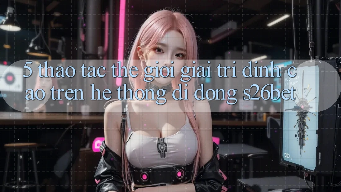 5. Thao tác Thế Giới Giải Trí Đỉnh cao Trên Hệ thống di động S26bet