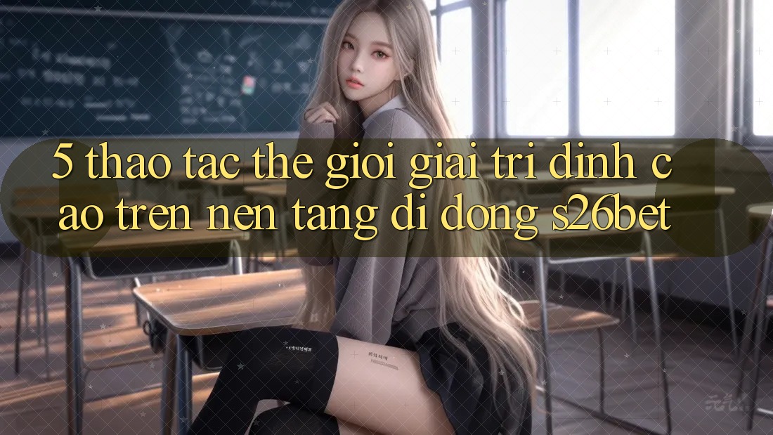 5. Thao tác Thế Giới Giải Trí Đỉnh Cao Trên Nền tảng di động S26bet