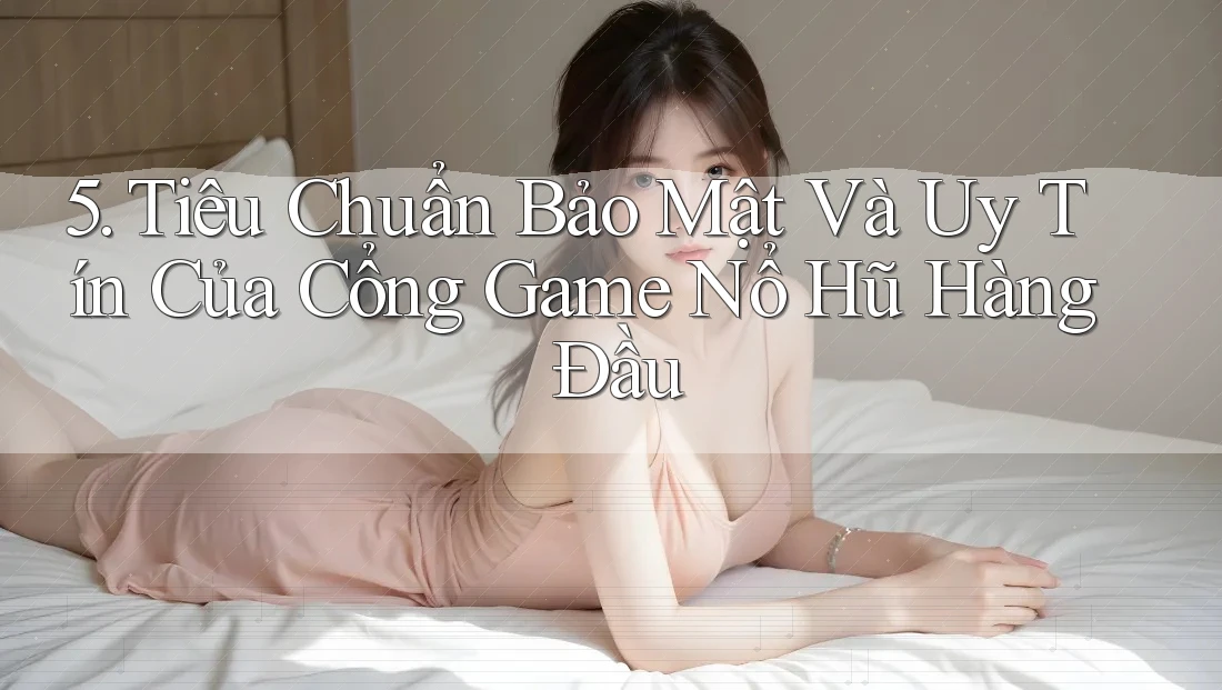 5. Tiêu Chuẩn Bảo Mật Và Uy Tín Của Cổng Game Nổ Hũ Hàng Đầu