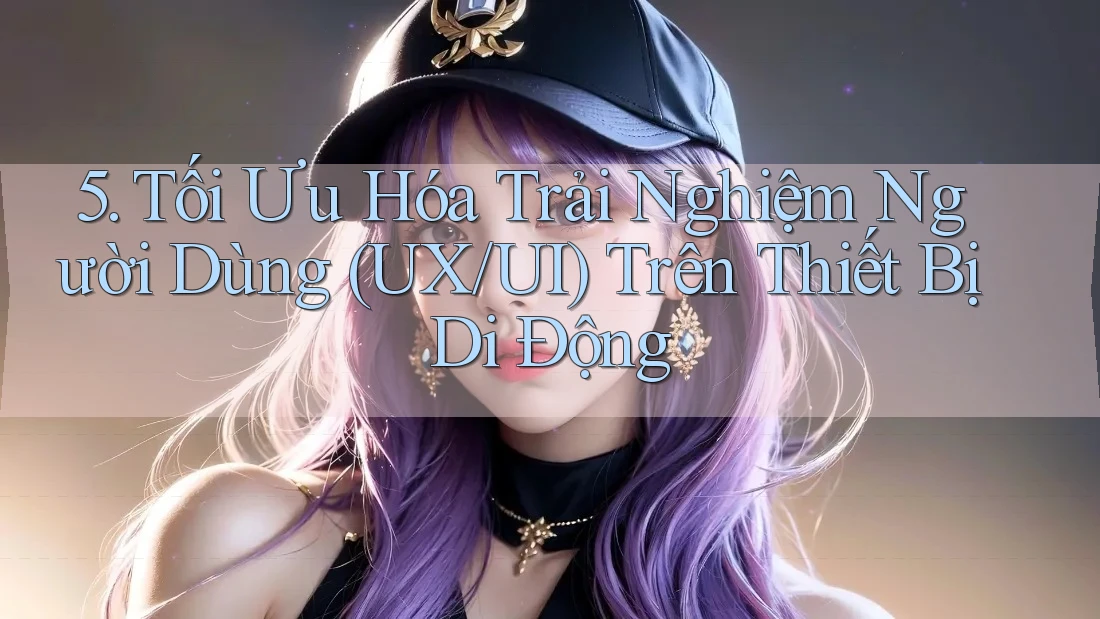 5. Tối Ưu Hóa Trải Nghiệm Người Dùng (UX/UI) Trên Thiết Bị Di Động